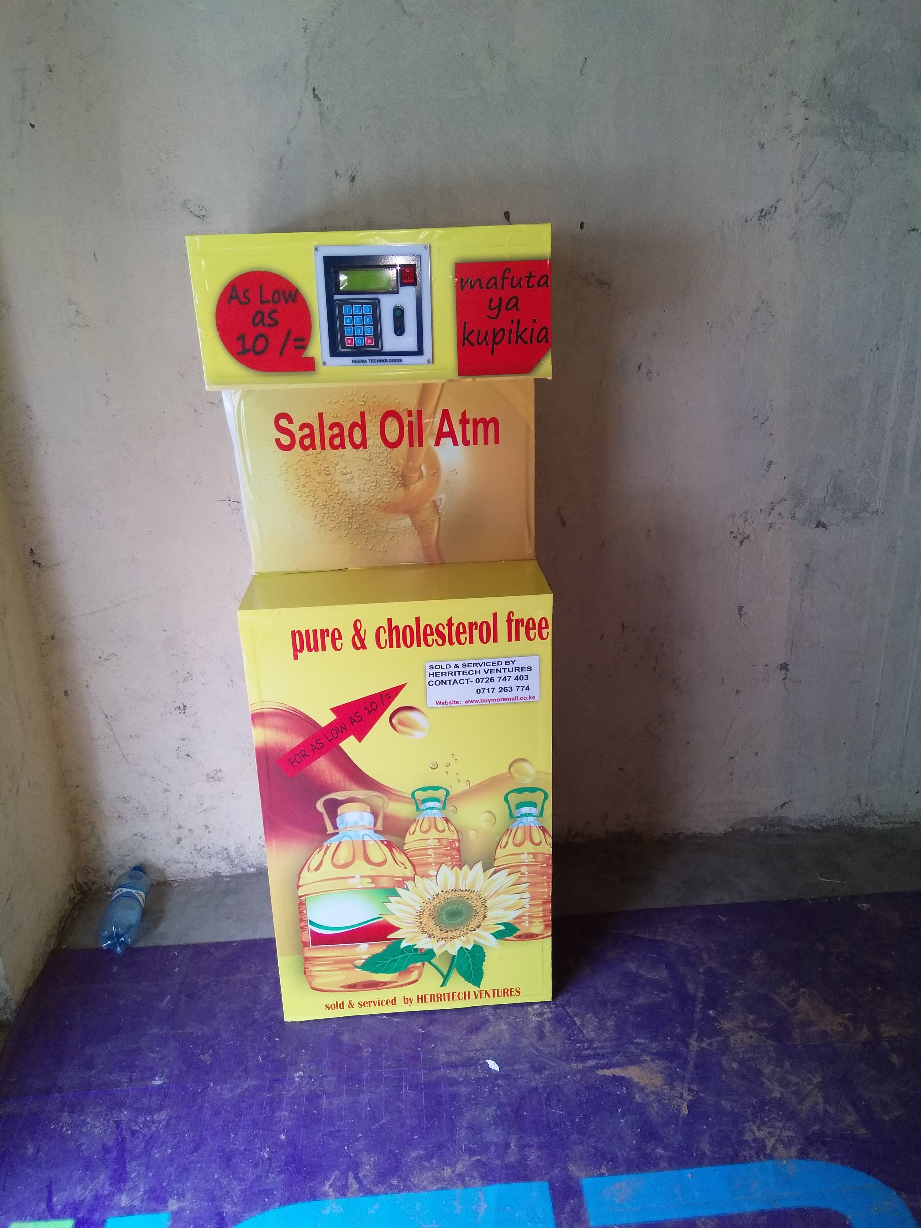 H-TECH salad oil ATM, April 2018