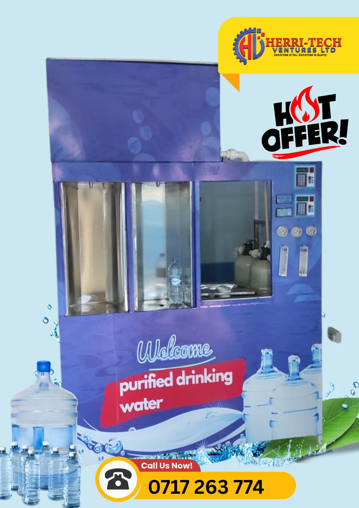 RO vending station