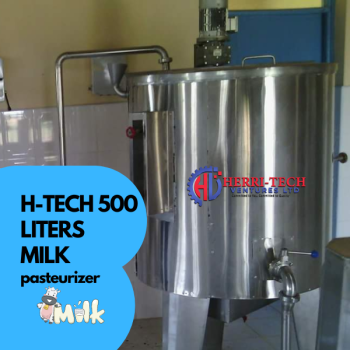 cost of 500 liters milk pasteuriser machine